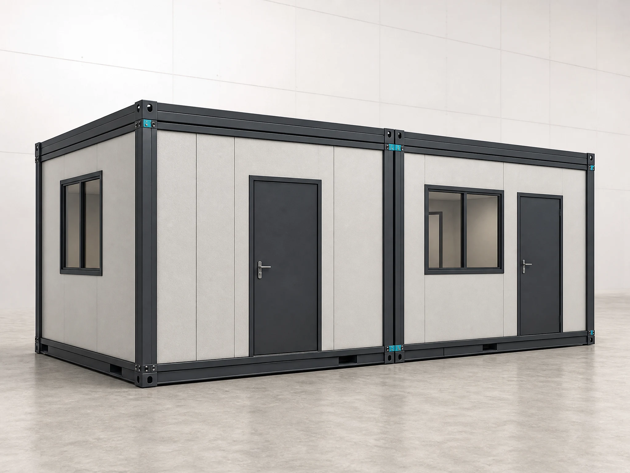 Site Prefab House visualization